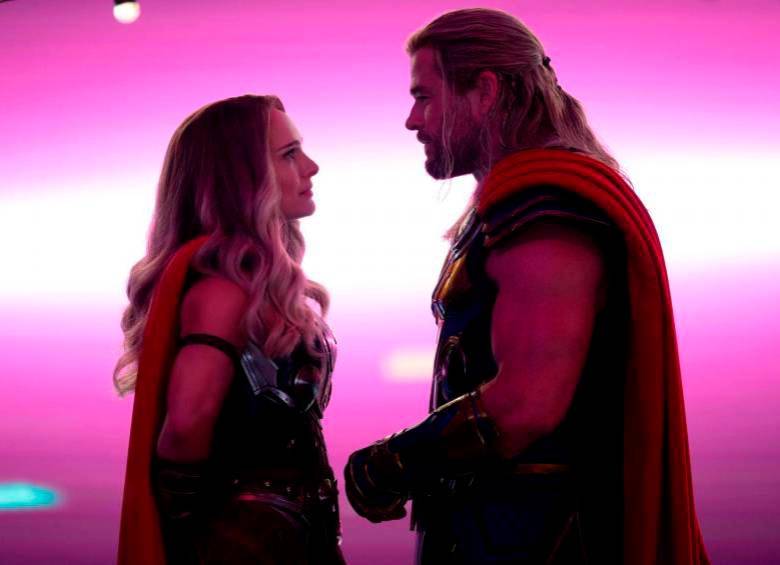 “Thor: Love and Thunder” se estrenó en Colombia el pasado 7 de julio. FOTO: CORTESÍA MARVEL STUDIOS