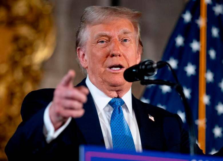 Donald Trump advirtió a quienes quieran atacar a los estadounidenses: “¡Los encontraremos y los mataremos!”. FOTO: Getty