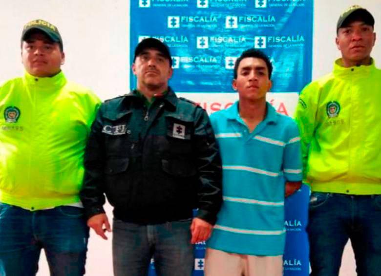 El presunto asesino del menor fue capturado en Montería. FOTO: CORTESÍA