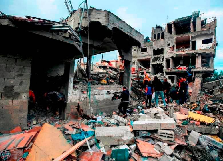 Ataques constantes de Israel al enclave de Gaza dejan de nuevo a la zona incomunicada. Foto: Getty. 