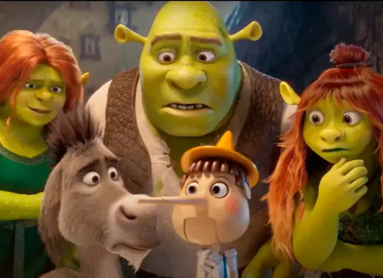 El elenco original de Shrek hará parte de la quinta entrega de la saga. FOTO: Captura de video