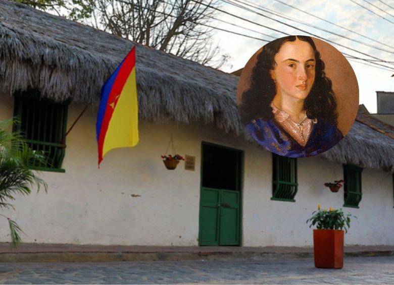 La Casa-Museo de Policarpa Salavarrieta, la mujer más representativa de la revolución independentista colombiana. FOTO: Gobernación de Cundinamarca