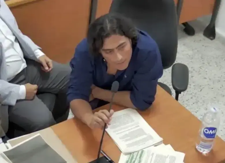 Nicolás Petro, hijo del expresidente Gustavo Petro, es acusado por irregularidades mientras era diputado del Atlántico. FOTO: Captura de pantalla