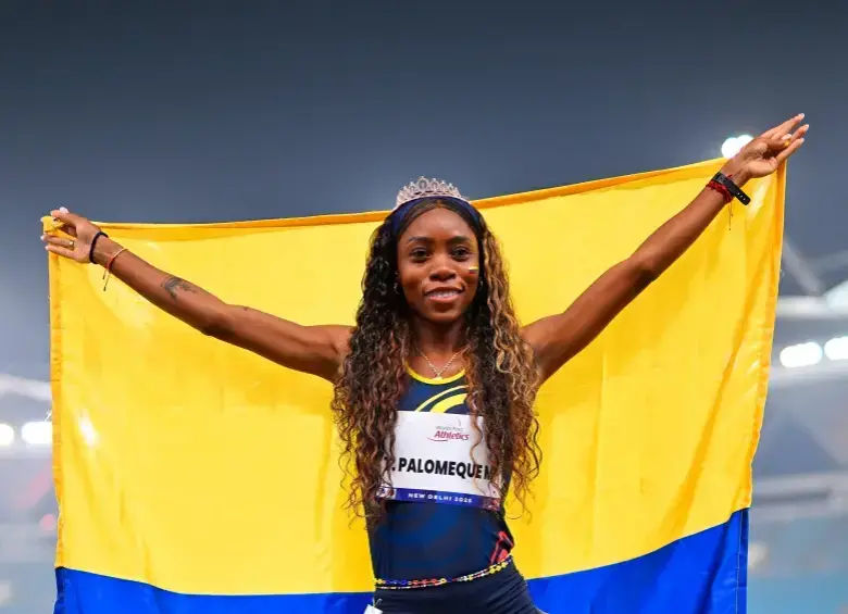 Karen Palomeque logró un récord mundial en los 400 metros T38 en Valledupar durante los Juegos Parasuramericanos. FOTO: Getty