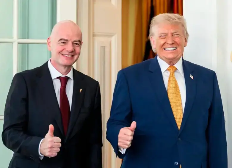 Infantino asegura haber dicho a Trump que las instancias de la FIFA son “independientes”. FOTO: Tomada de Instagram @gianni_infantino