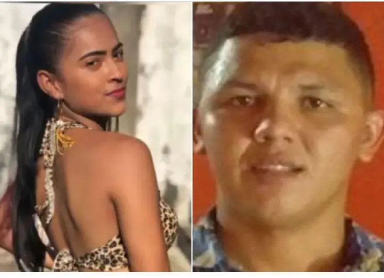 Jaskary Lizeth Páez Martínez y su compañero sentimental alias ‘Frank’, presunto cabecilla del Clan del Golfo, fueron dados de baja en medio de combates contra integrantes de la subestructura Edgar de Jesús Madrid Benjumea, al sur de Bolívar. FOTO: REDES SOCIALES | COLPRENSA