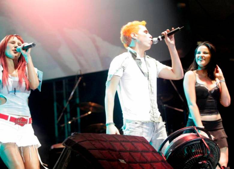 La banda se presentó en Medellín en 2005. Foto Robinson Sáenz