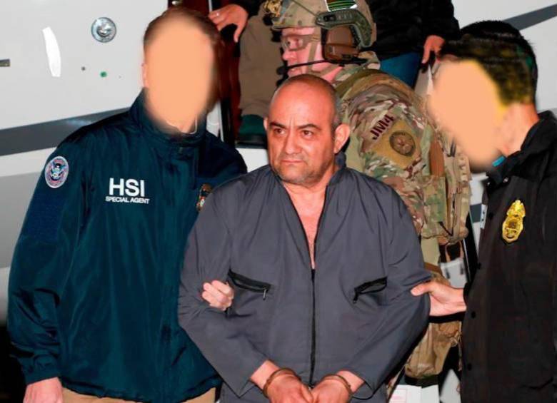 Dairo Antonio Úsuga, alias “Otoniel”, condenado a 45 años de cárcel. FOTO: COLPRENSA
