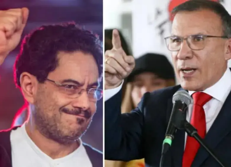 Iván Cepeda y Roy Barreras se están peleando los votos de la izquierda. Entre ellos, los de uno de sus principales nichos: los sindicatos. FOTO: Getty y Colprensa