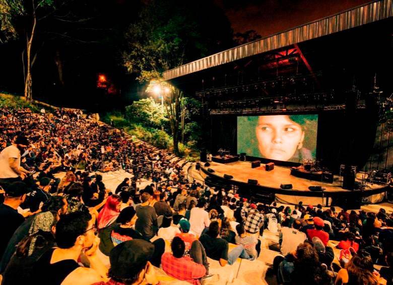 El Museo de Arte Moderno de Medellín tiene programado la transmisión de varias películas al aire libre. FOTO: CORTESÍA