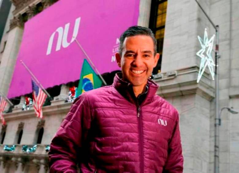 Nubank fue fundada por el paisa David Vélez, quien figura en el listado de las 100 personas más influyentes del mundo, de acuerdo con la revista Time. FOTO: COLPRENSA.