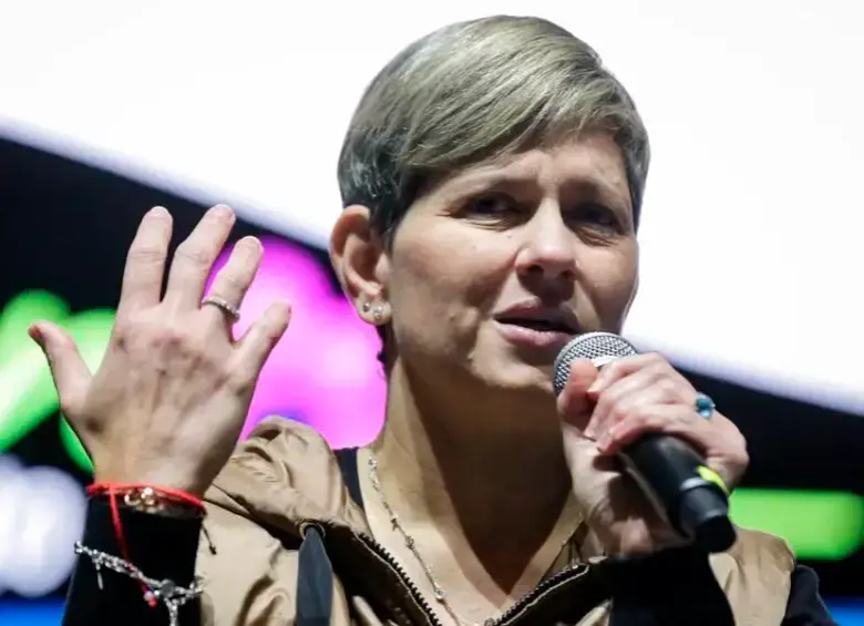 Verónica Alcocer respondió en entrevista con Noticias RCN a las acusaciones de Eva Ferrer sobre un supuesto traslado de dinero desde Venezuela. FOTO COLPRENSA