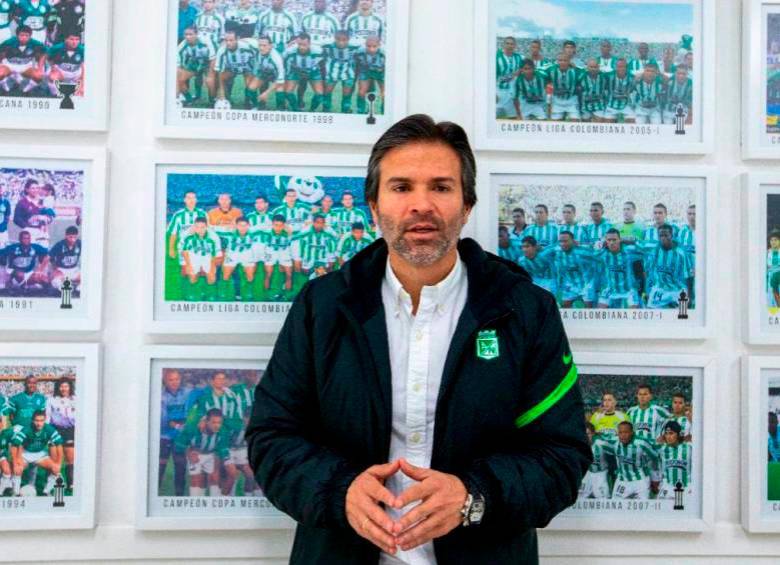 Benjamín Romero, vicepresidente ejecutivo de Atlético Nacional. FOTO: EL COLOMBIANO