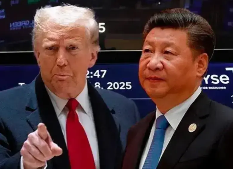 Guerra comercial entre Estados Unidos y China.