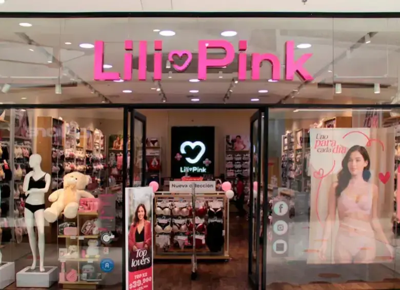 Las tiendas de ropa Lili Pink están en un proceso de extinción de dominio. FOTO: EL EDÉN CENTRO COMERCIAL