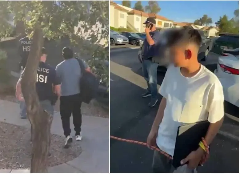 El procedimiento contra Beto Coral fue grabado por unas gafas inteligentes y divulgado por el periodista Daniel Coronell en sus redes sociales. FOTO: captura de video - Daniel Coronell. 