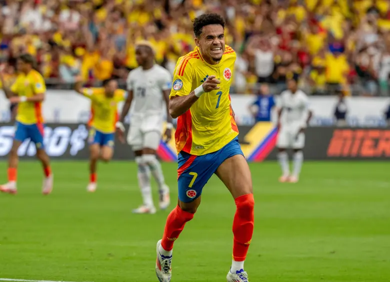 Luis Díaz sería de nuevo titular con Colombia en el duelo amistoso ante Australia, este martes en Nueva York. FOTO: Juan Antonio Sánchez