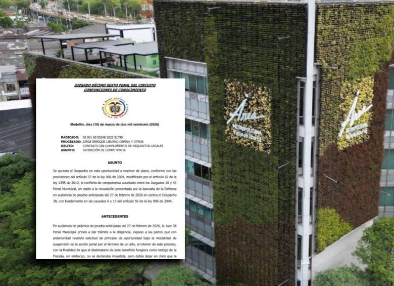 El proceso se relaciona con los contratos entre los Bomberos y el Área Metropolitana, en el que se comprometieron $18.000 millones de recursos públicos. FOTO: Juan Antonio Sánchez y Cortesía