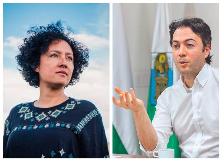 La senadora electa, Isabel Zuleta, se refirió al alcalde Daniel Quintero en un polémico audio. FOTOS: ARCHIVO EC Y CORTESÍA