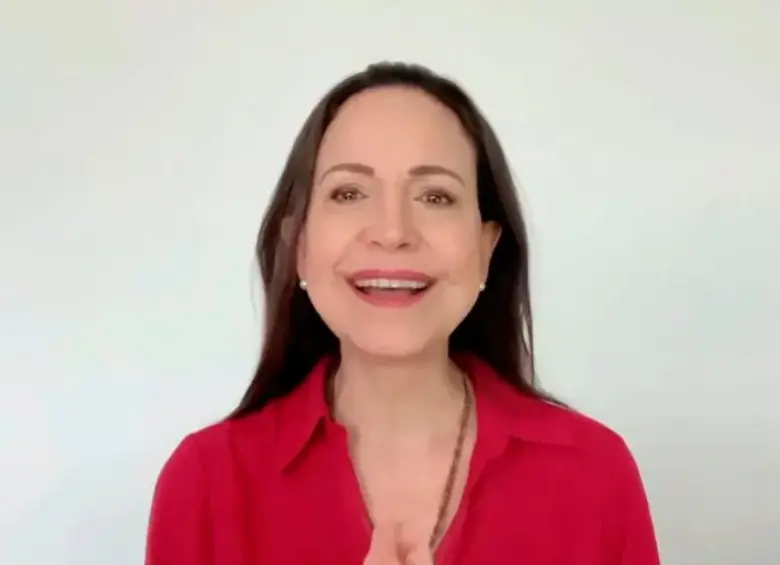 En su intervensión aseguró que el presidente estadounidense Donald Trump está en lo correcto de catalogar a los cárteles venezolanos como organizaciones terroristas. Foto: Cortesía @MariaCorinaYA