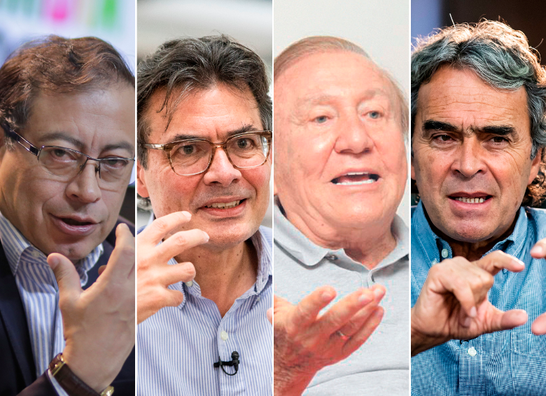 Gustavo Petro recibió, entre críticas, el respaldo de Alejandro Gaviria, mientras Rodolfo Hernández adelanta conversaciones con Sergio Fajardo para la segunda vuelta presidencial. FOTO ARCHIVO