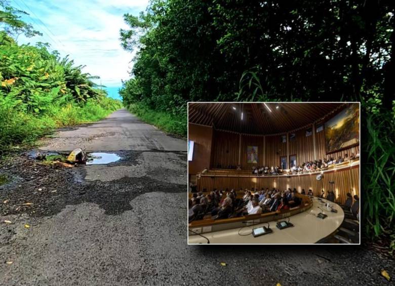 Este martes, la Asamblea aprobó el Proyecto de Ordenanza 37, que aprobó construir cuatro vías con el mecanismo de valorización. FOTO: Cortesía y El Colombiano