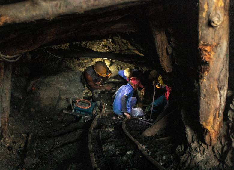 Los gremios creen que el proyecto de ley minera podría afectar la inversión y hasta paralizar el sector. FOTO ANDRÉS CAMILO SUÁREZ. 