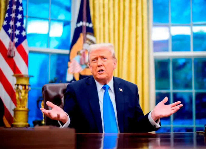 Con esta estrategia, el presidente de Estados Unidos, Donald Trump, busca consolidar la supremacía de su país. FOTO: Getty