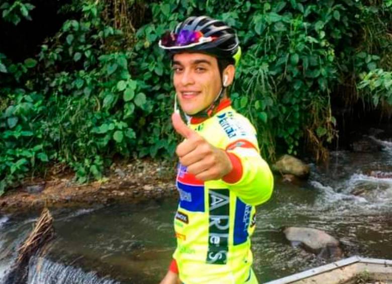 Jaime Alberto Restrepo Diosa, de 25 años, era oriundo de Ciudad Bolívar y su carrera profesional comenzó en el 2019, aunque participó en categorías juveniles desde 2013 . FOTO: CORTESÍA
