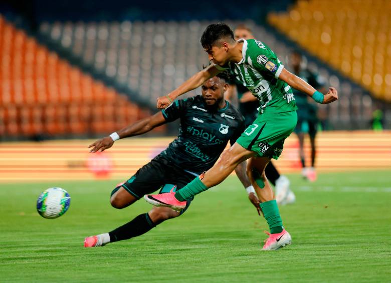 Samuel Velásquez (foto) y Juan Manuel Rengifo son los jugadores de Nacional que están con la Selección Colombia. FOTO CAMILO SUÁREZ