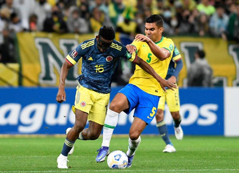 Colombia busca su primera victoria en Eliminatoria ante Brasil. FOTO FCF