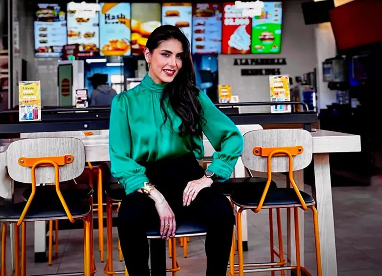Paola Beltrán, CEO de Burger King Colombia ha liderado la expansión y el crecimiento de esta compañía por el territorio nacional. FOTO: CORTESÍA BURGER KING