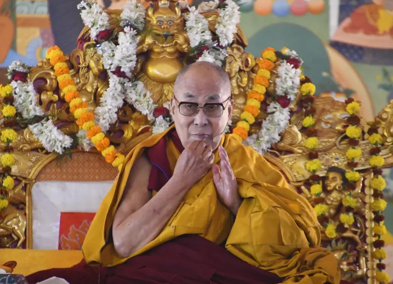 El XIV Dalái Lama quiere a un sucesor pese a las restricciones de China. FOTO: GETTY