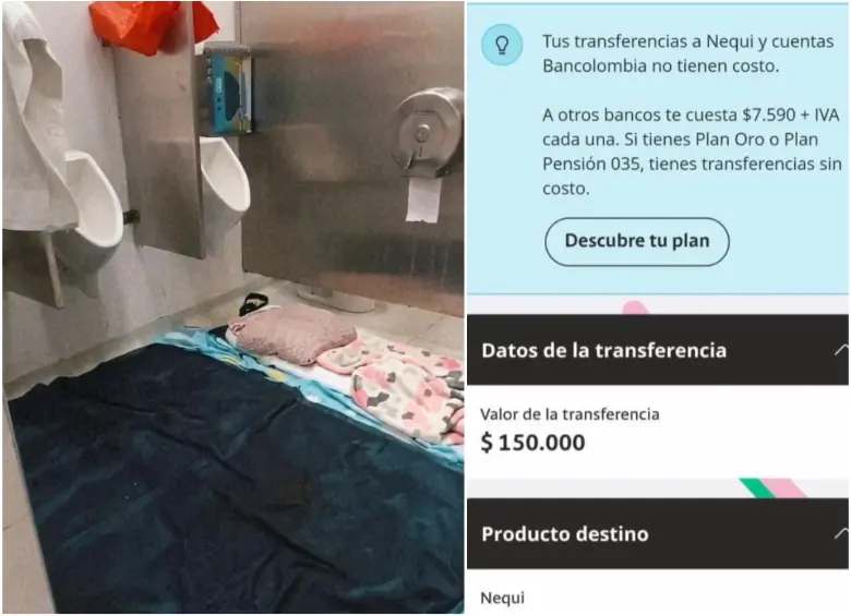A la izquierda, uno de los espacios en los que estuvo una delegación deportiva. A la derecha, uno de los pagos presuntamente irregulares que fueron denunciados. FOTO: Cortesía