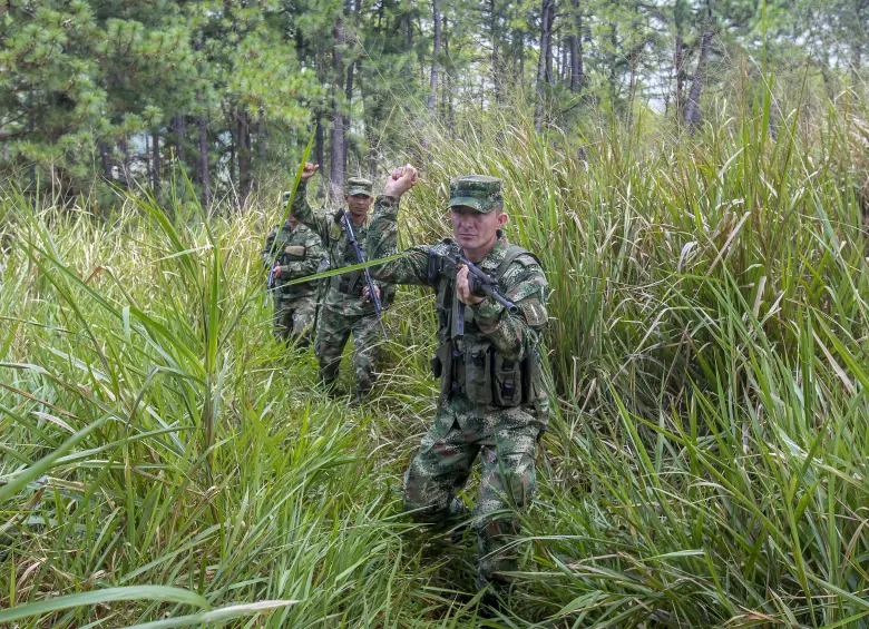 Imagen de referencia de una operación militar. Foto: Juan Antonio Sánchez Ocampo