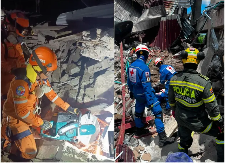Antioquia dispone de tres grupos especializados en búsqueda de personas, de los cuales dos están desplegados en Pereira. FOTOS: Cortesía