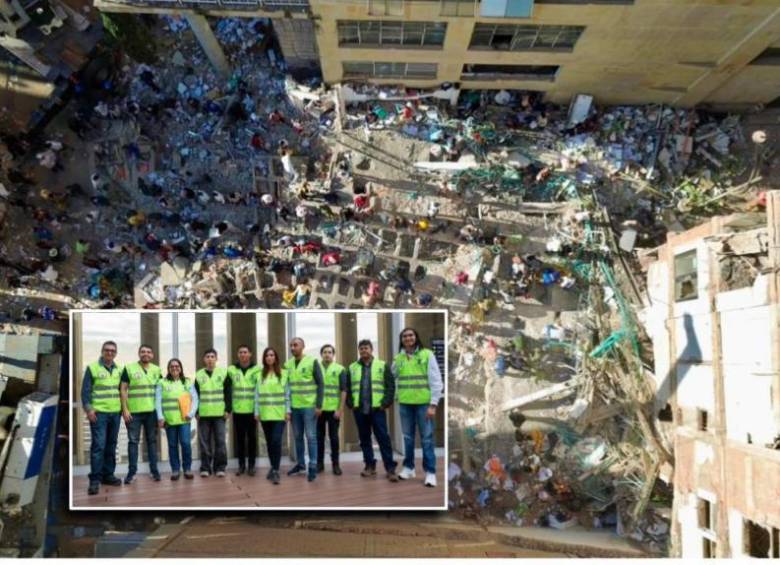 Ingenieros de Medellín irán a Pereira y Manizales a revisar edificios afectados por el terremoto. FOTO: Manuel Saldarriaga y Cortesía