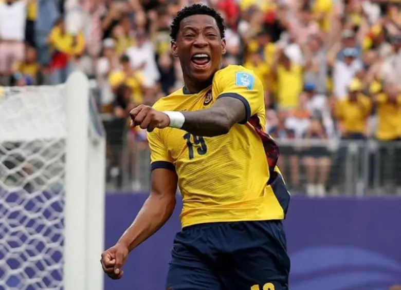 Gonzalo Plata marcó el gol de la victoria de Ecuador sobre Alemania y de esta manera, los sudamericanos llegaron a cuatro puntos en el Mundial de Norteamérica y se instalan como uno de los ocho mejores terceros que avanzan. FOTO @Latri