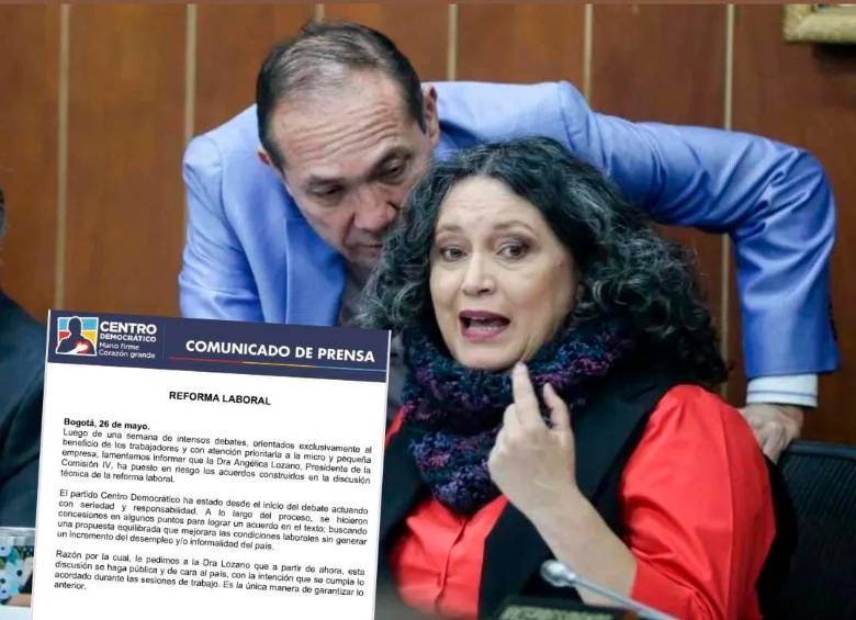 La senadora Angélica Lozano fue responsabilizada por el Centro Democrático de su salida de la ponencia mayoritaria. FOTO COLPRENSA