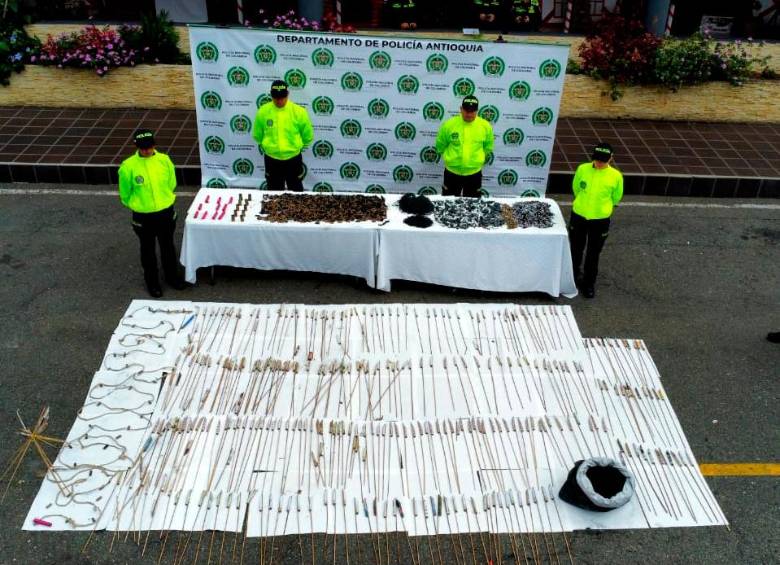 /FOTO: DEPARTAMENTO DE POLICÍA ANTIOQUIA