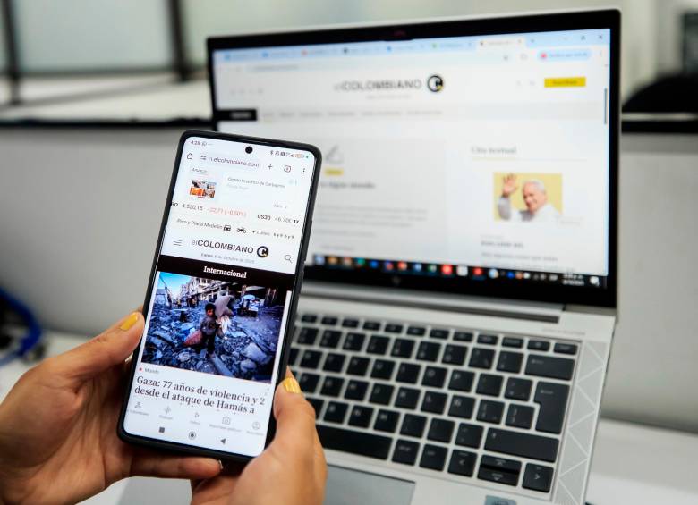 El medio de comunicación antioqueño, con 113 años de trayectoria, es uno de los más visitados del país en ranking de Similarweb. FOTO: Camilo Suárez, EL COLOMBIANO