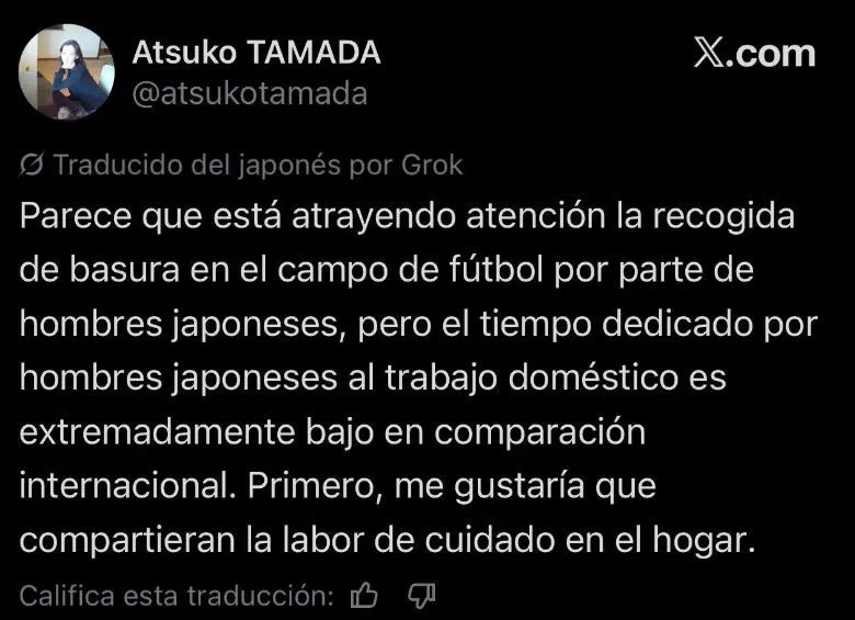 Ayudan a limpiar los estadios, pero no sus casas: la realidad de los hombres japoneses