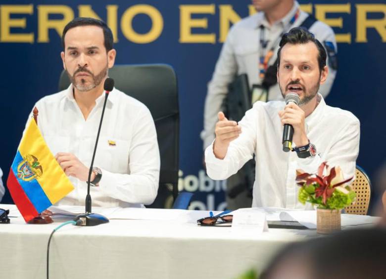 Ríos fue concejal de Medellín, viceministro de Defensa en el gobierno Duque y gerente de campaña de De la Espriella. FOTO Presidencia