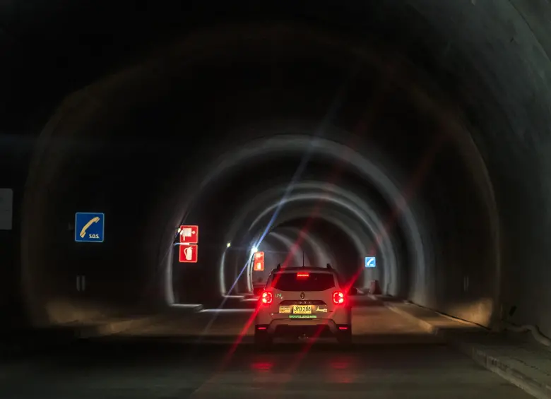 Desde el año pasado las obras del tubo principal del Túnel del Toyo fueron culminadas y la obra está pendiente de la instalación de los equipos electromecánicos. FOTO: Camilo Suárez Echeverry