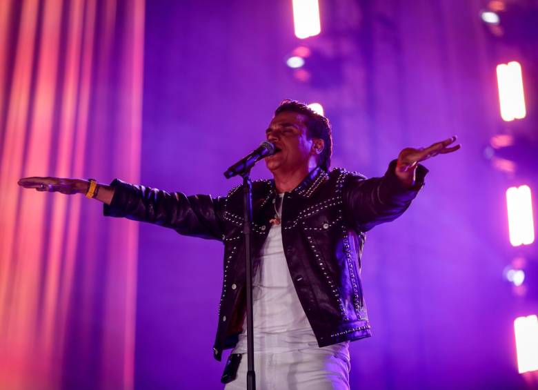 Silvestre Dangond en su último concierto en Bogotá. FOTOS: Colprensa