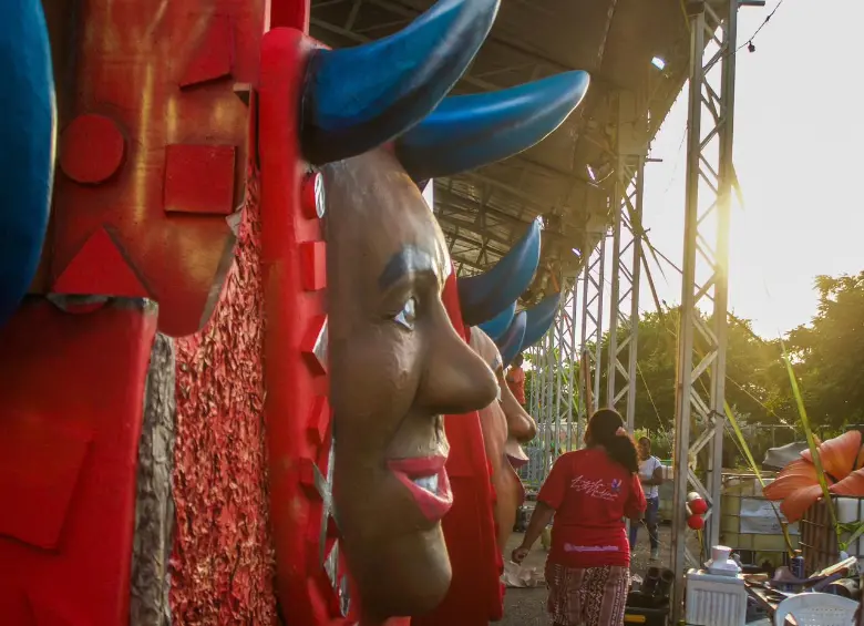 Carroza Los Diablos. Foto: Cristina Rodriguez.