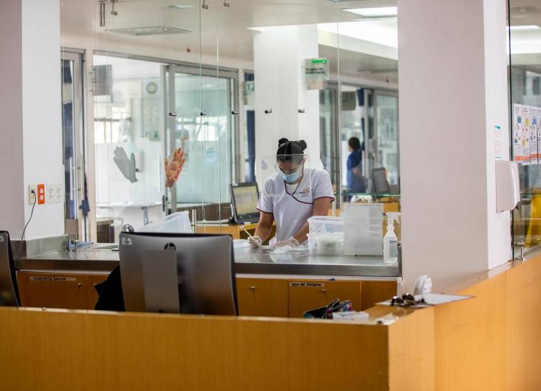 El Hospital Manuel Uribe Ángel reclama que las EPS le paguen la deuda para así continuar con la atención idónea de los usuarios. FOTO: CAMILO SUÁREZ