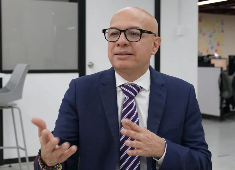 El presidente de la Corte Suprema de Justicia, Iván Mauricio Lenis Gómez, habló sobre las capacidades, retos y aciertos de la Rama Judicial. FOTO: COLPRENSA.