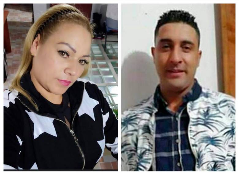 Luz Adriana Henao Buitrago (izq.), de 43 años, y Octavio Alberto Góez Quintero, de 38, fueron baleados por sujetos en motocicleta en zona rural del municipio de La Unión. FOTOS: CORTESÍA