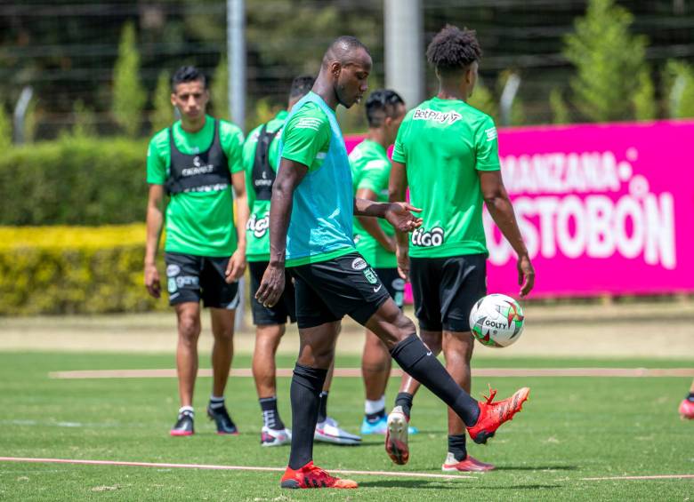 Baldomero Perlaza ha jugado 90 partidos con Atlético Nacional. FOTO Juan antonio sánchez